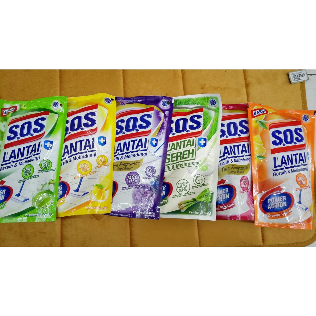 SOS Pembersih Lantai Refill 375 ml