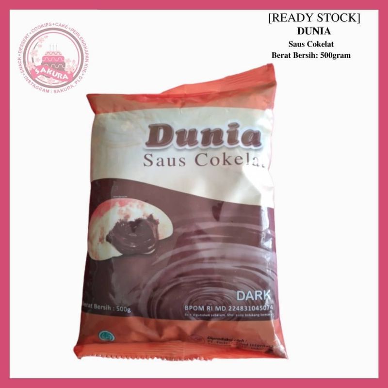 

[READY STOCK] DUNIA SAUS COKELAT 500gram