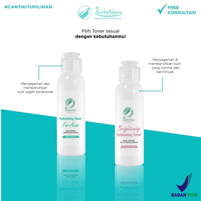 Keisha Almera Refreshin toner