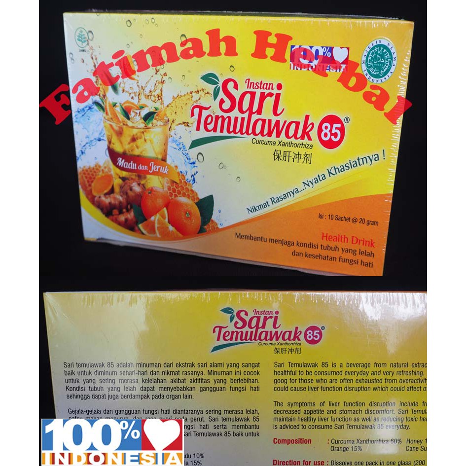 

Sari Temulawak Instan 85