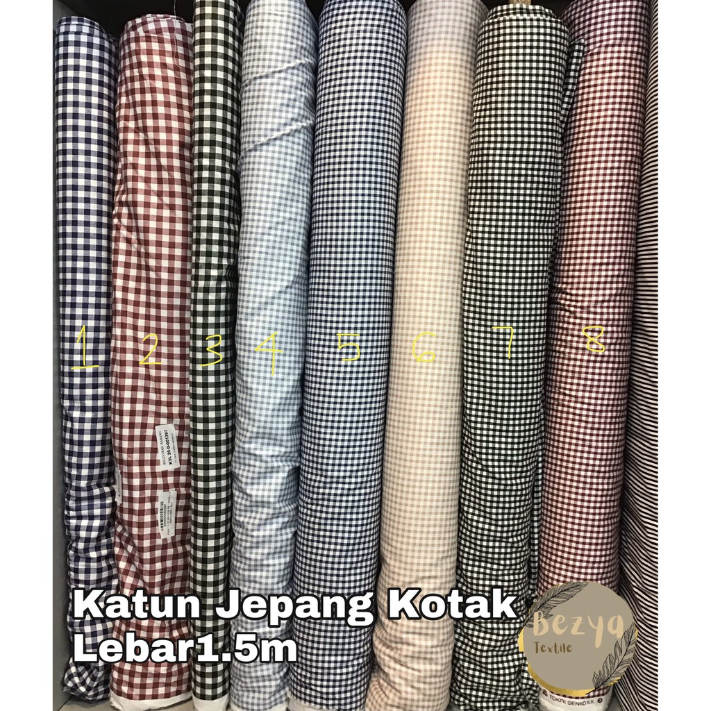 Katun Jepang Kotak / Katun Kotak / Katun Jepang