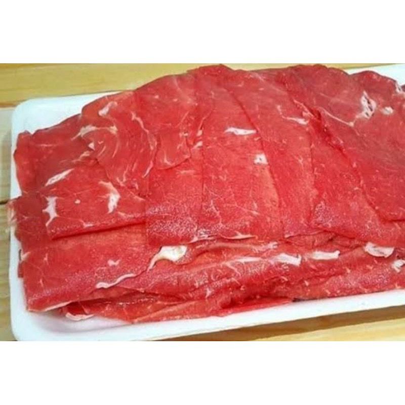 

Daging Sapi Slice Import / Yakiniku Slice /Lean Meat / Low Fat 1 Kg