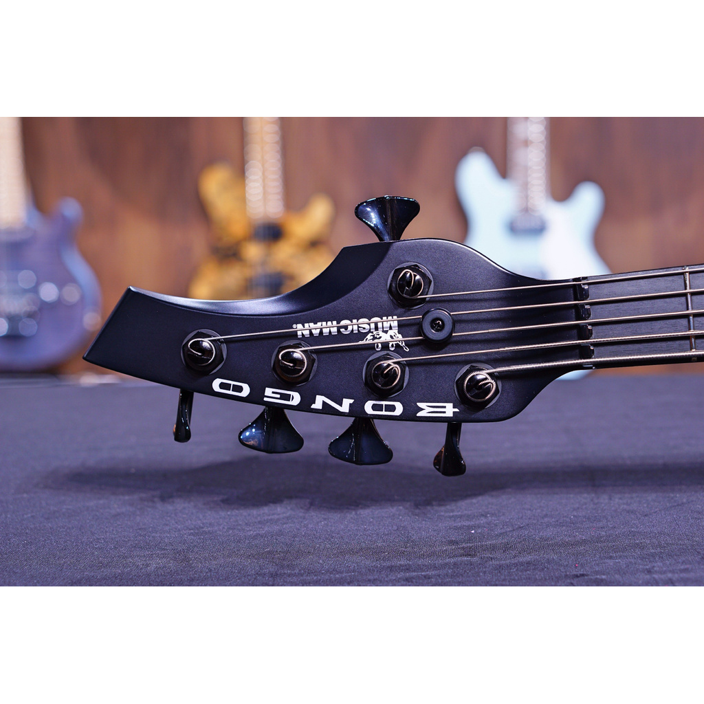 Ernie Ball Music Man Bongo 5 Bass Guitar - Stealth Black F91442