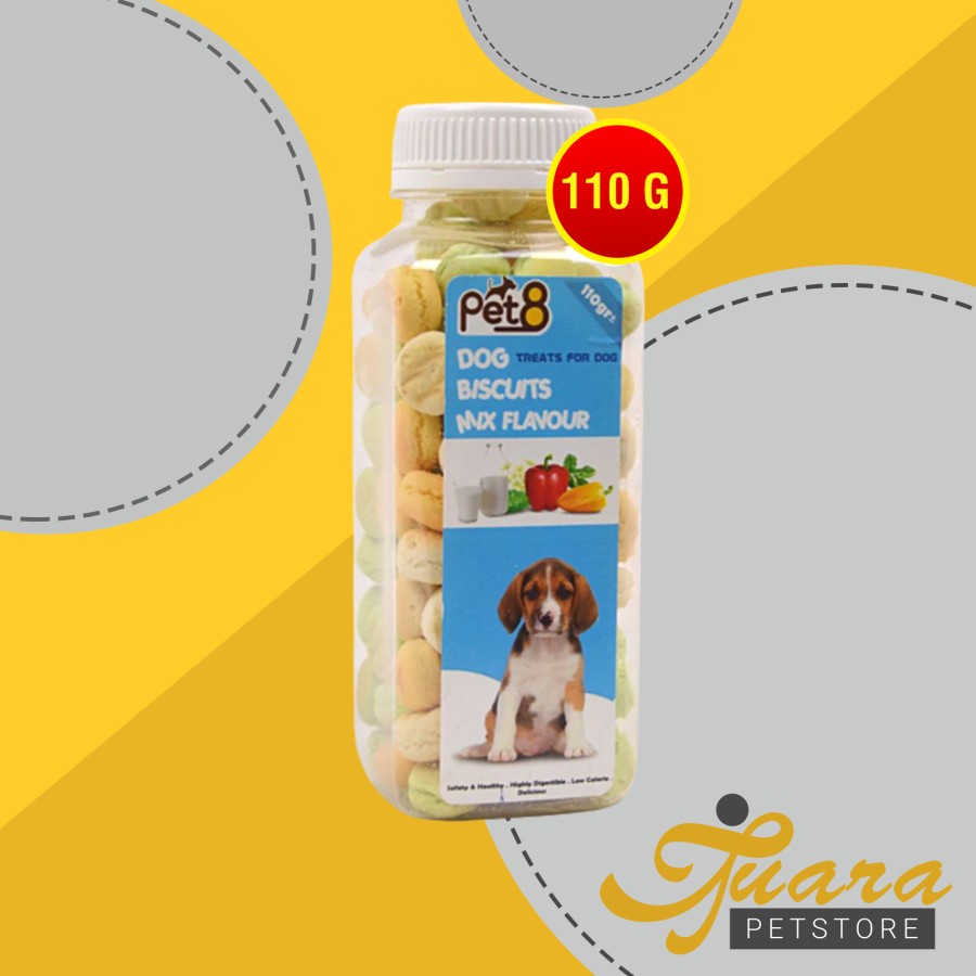 Dog Snack Biscuit Biskuit Cemilan Anjing Adult Puppy 110 Gram