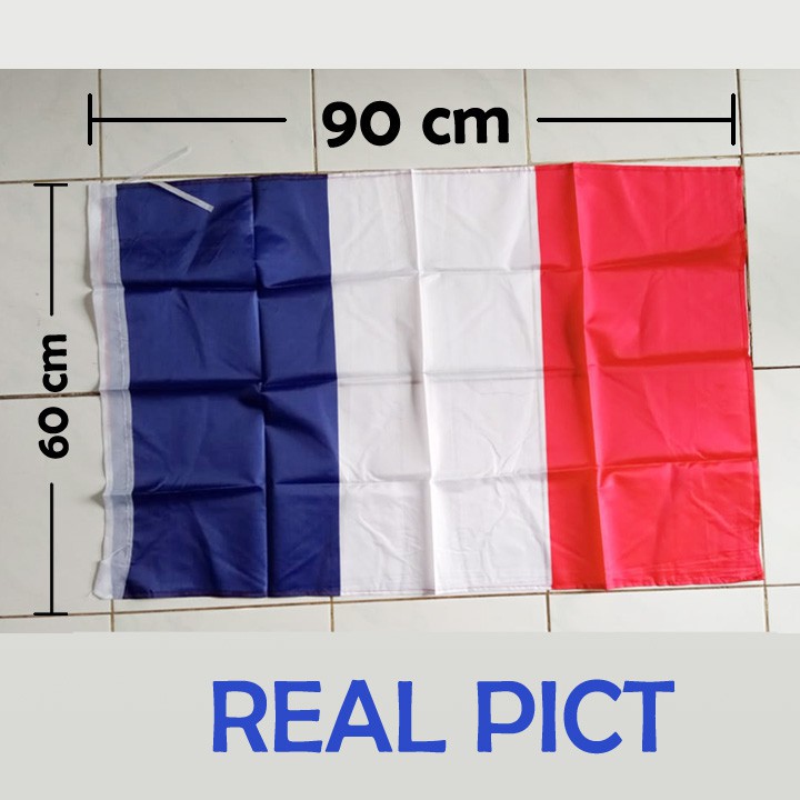 Bendera Prancis / France Flag / backdrop Perancis ukuran besar