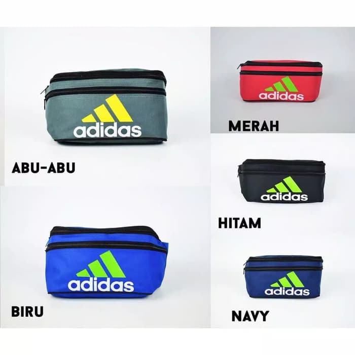 Tas selempang pria adidas waistbag adidas fashion pria murah tas waist bag murah