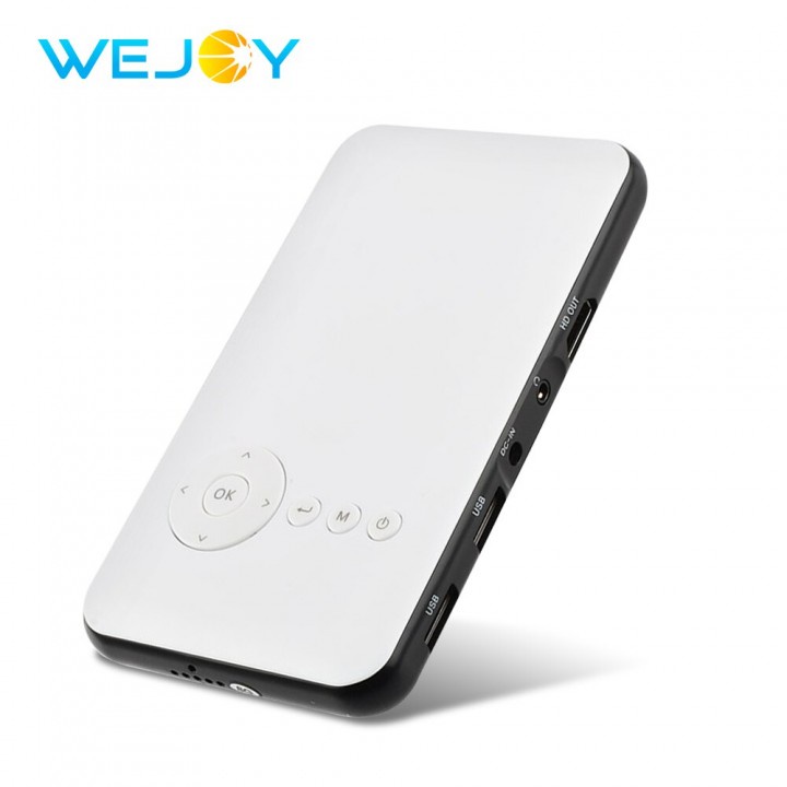WEJOY DL-S6 Q2 Proyektor Mini DLP Android Projector 50 ANSI Lumens