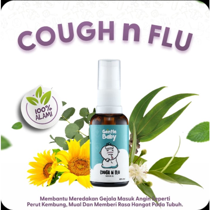 OBAT FLU ANAK DAN BAYI OBAT BATUK PILEK FLU BAYI MINYAK TELON BAYI CAIRKAN LENDIR GENTLE BABY OIL CF