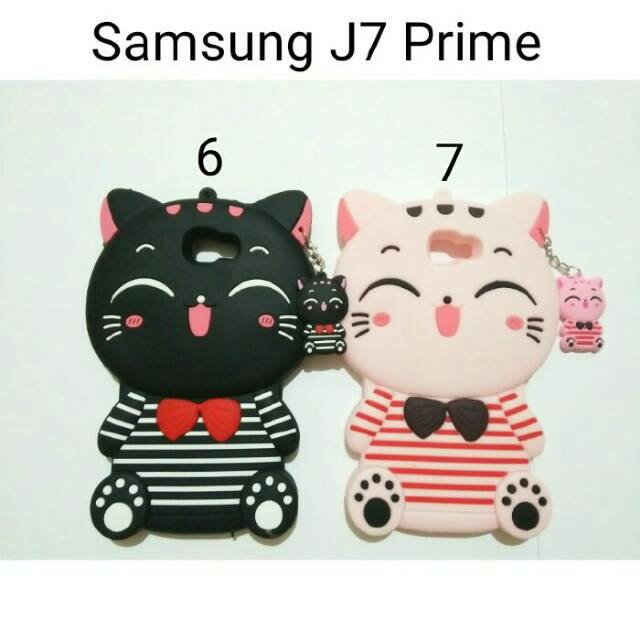 Case Silicon Karakter For Samsung J7 Prime / Rubber Case Samsung J7 Prime