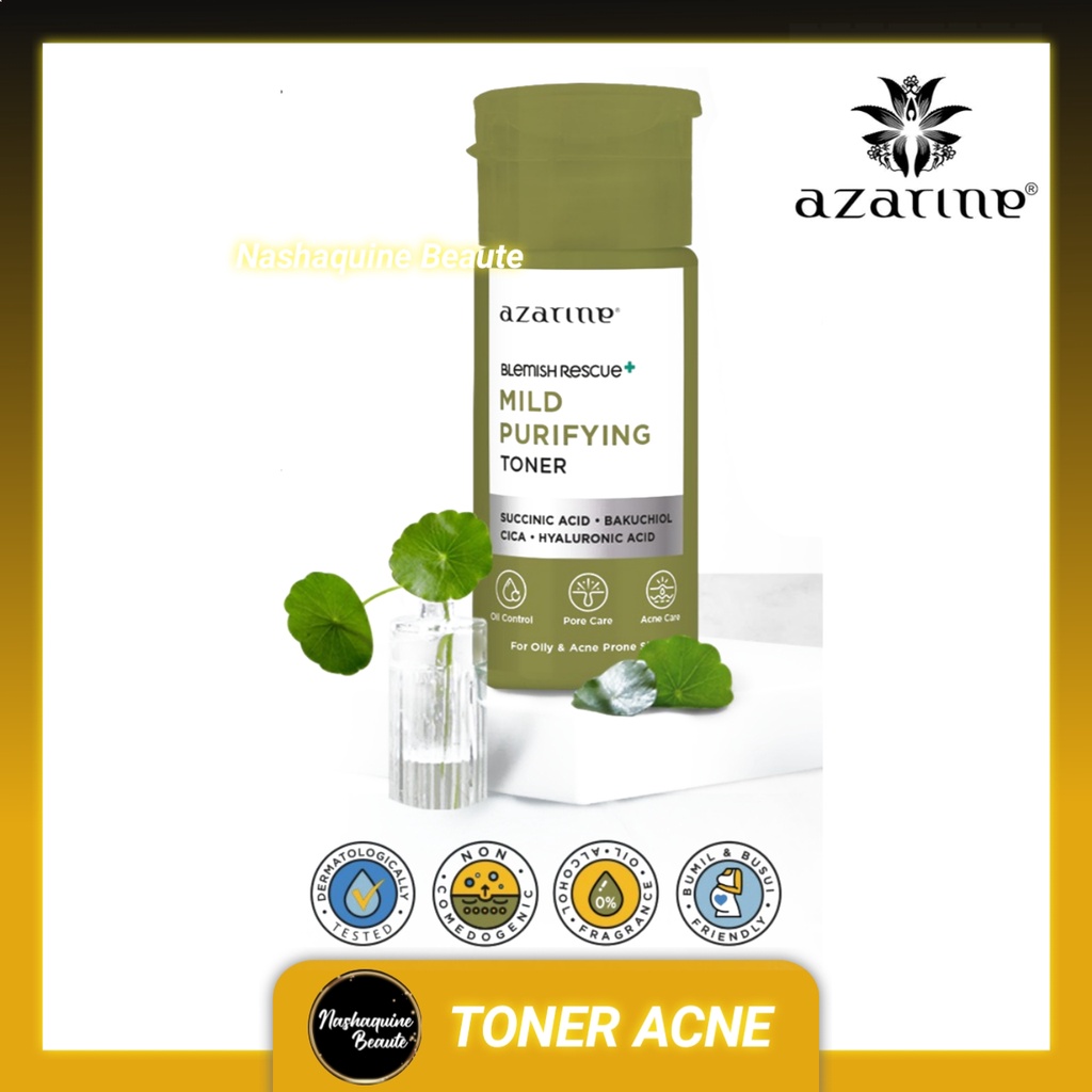 AZARINE Mild Purifying Toner - Toner Acne For Oily &amp; Acne Prone Skin 90ml