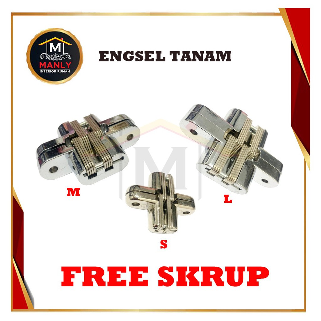 Engsel meja lipat / engsel Tanam/ Engsel Deer Tanam CHROME Cross Hinge Pintu Lemari Meja Lipat Tanan