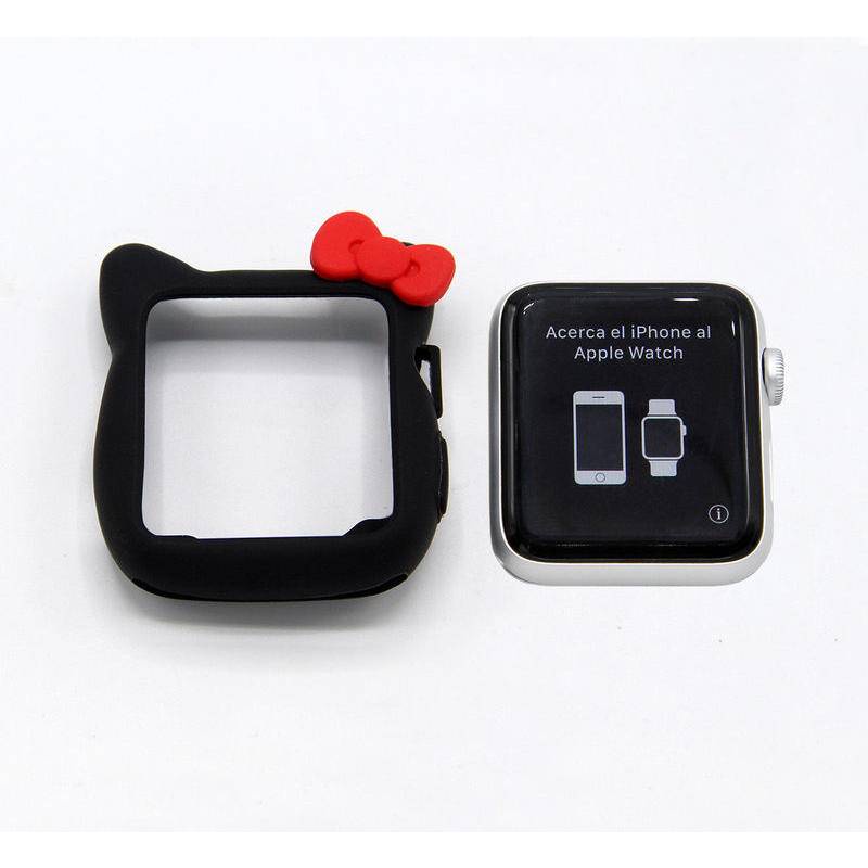 Case Pelindung Apple Watch Seri 6 4 3 2 1 5 iWatch 40MM 44MM 38MM 42MM Motif Kartun Hello Kitty