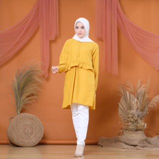 Revalia tunik  Grosir  Baju  Atasan Hijab Wanita Muslim 