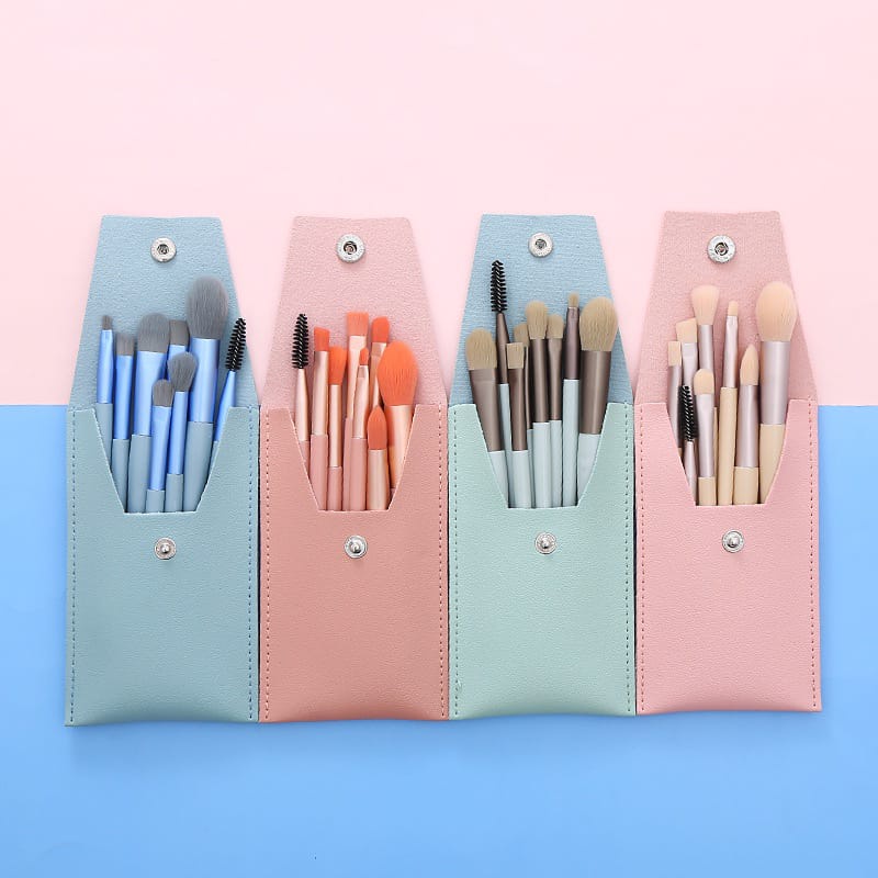 C1101 C1105 BRUSH MAKE UP 8 PCS / KUAS MAKE UP / SET PAKET KUAS / MAKE UP TOOLS