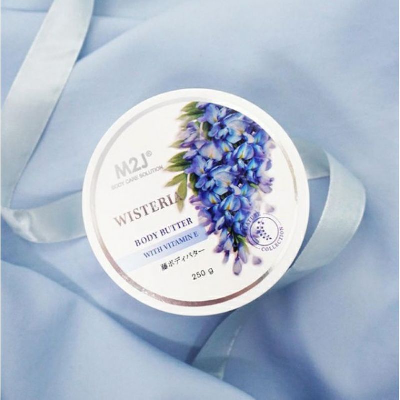 m2j body scrub 250ml WISTERIA