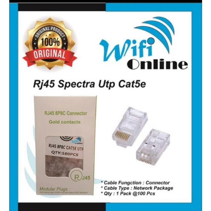 Konektor rj45 Spectra UTP cat5e