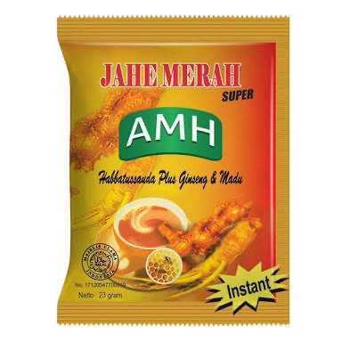 

tradisional-minuman- jahe merah “amh” amanah murah ! 23 gram (1 renceng isi 12 sachet) -minuman-