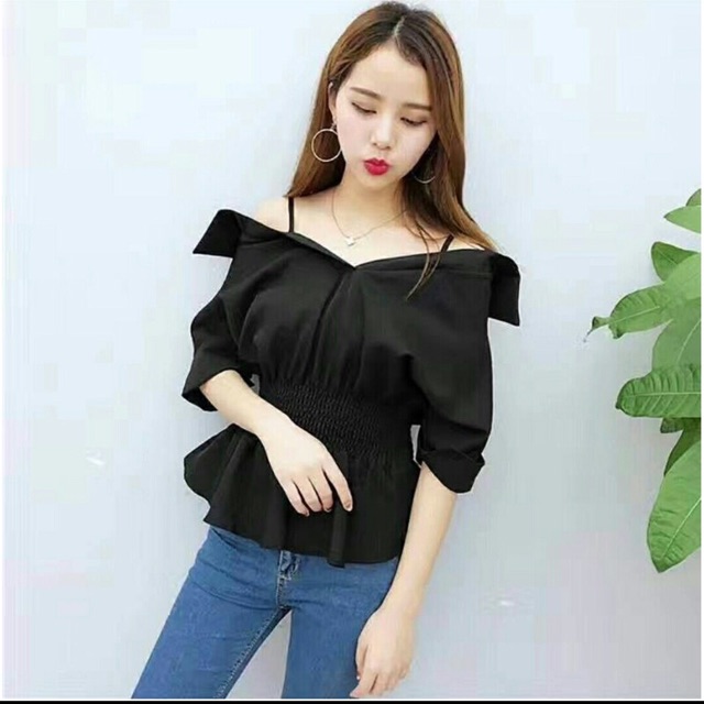 JC VD Blouse Rebeca / Blouse wanita terbaru termurah