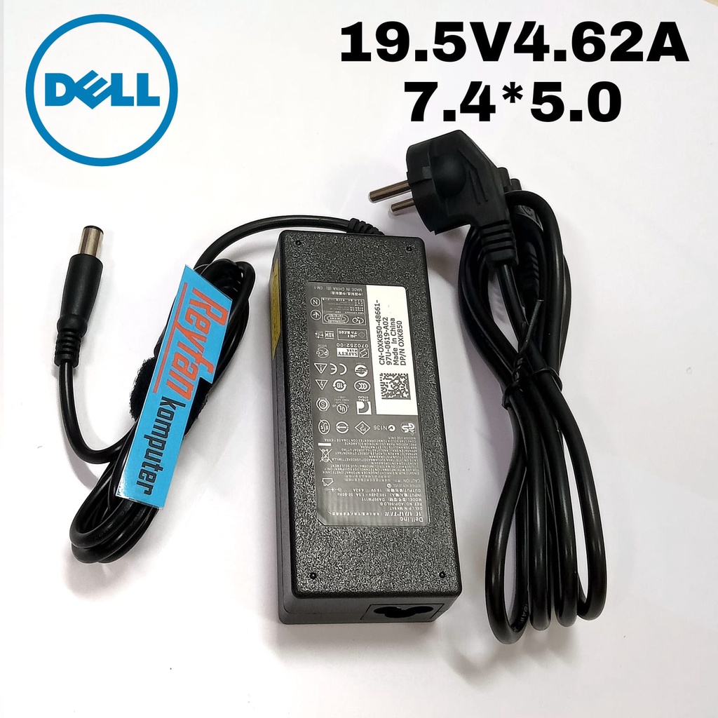 Original Adaptor Laptop Dell Inspiron 1150 1410 1420 1427 1428 Dell 4.62A