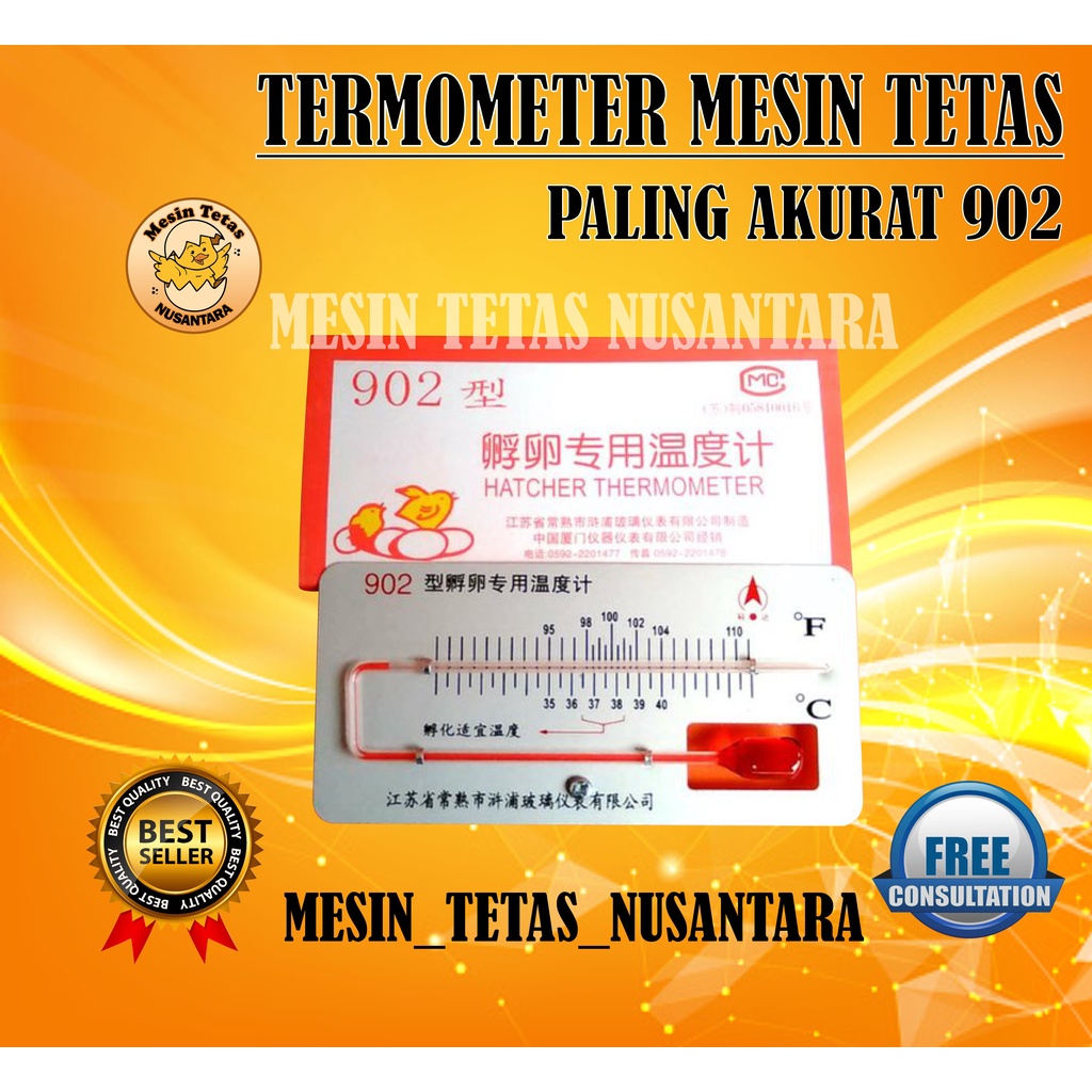 Termometer Khusus Mesin Tetas 902 Termometer Paling Akurat