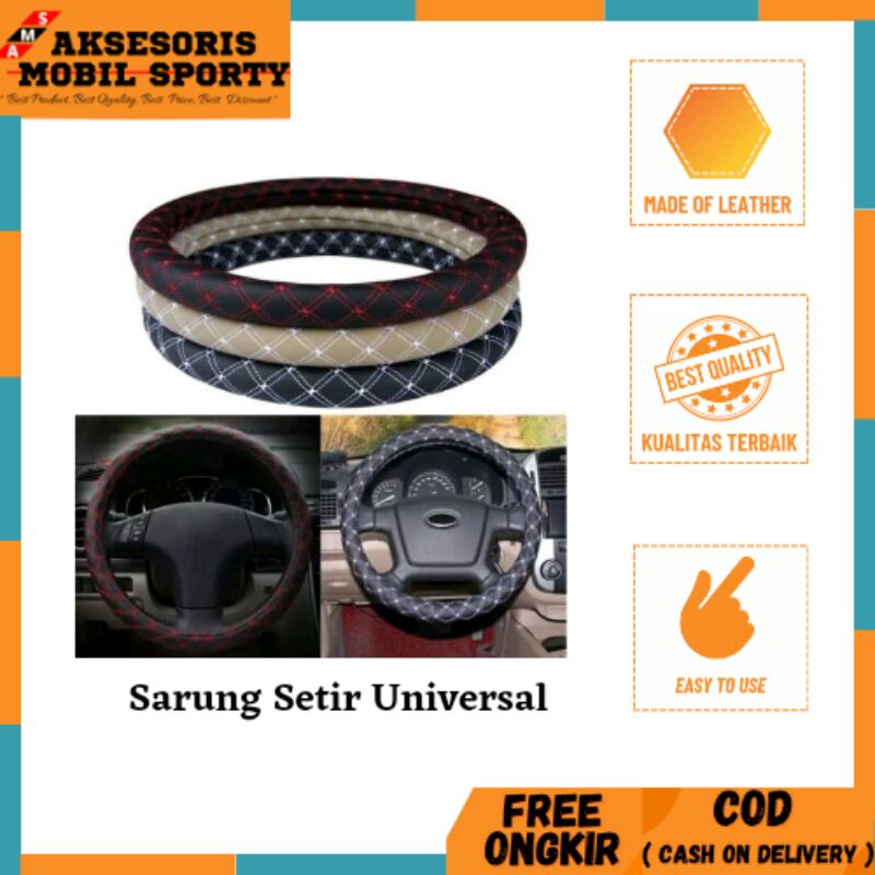 Sarung Cover Stir Avanza Cover Setir Honda Brio Sarung Setir Avanza