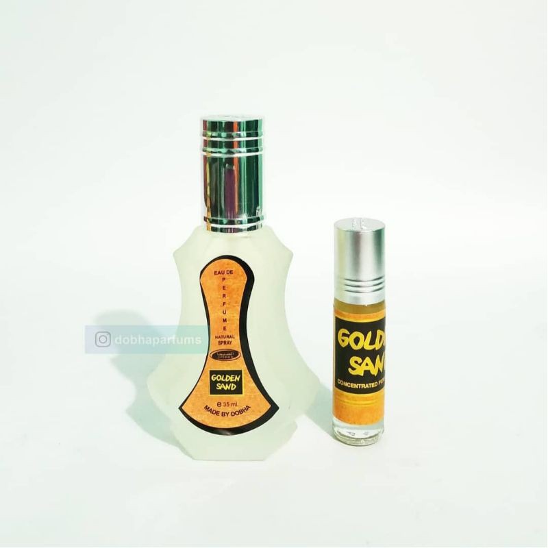 paket parfum dobha spray 35 ml dan roll on 6ml aroma U2 MAN original by