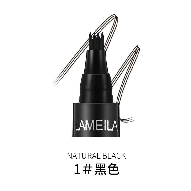 HK784-LAMEILA Eyebrow Waterproof Natural Eyebrow Pen Four-claw Eye Brow Tint Fork Tip Long Lasting