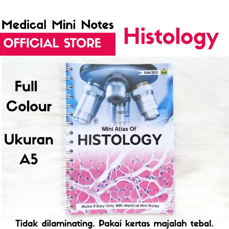 Medical Mini Notes Histologi // Mini Atlas of Histology // Buku saku histologi // MMN Histologi