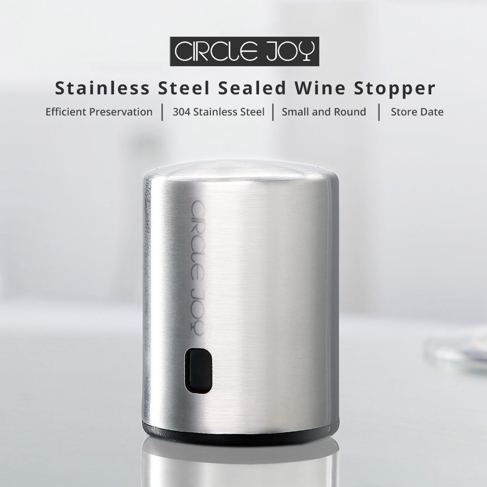 Circle Joy Smart Tutup Botol Wine - Mini Stopper Wine