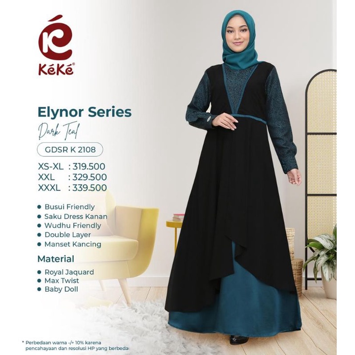 GAMIS &amp; KOKO ELYNOR SERIES DARK TEAL • KEKE