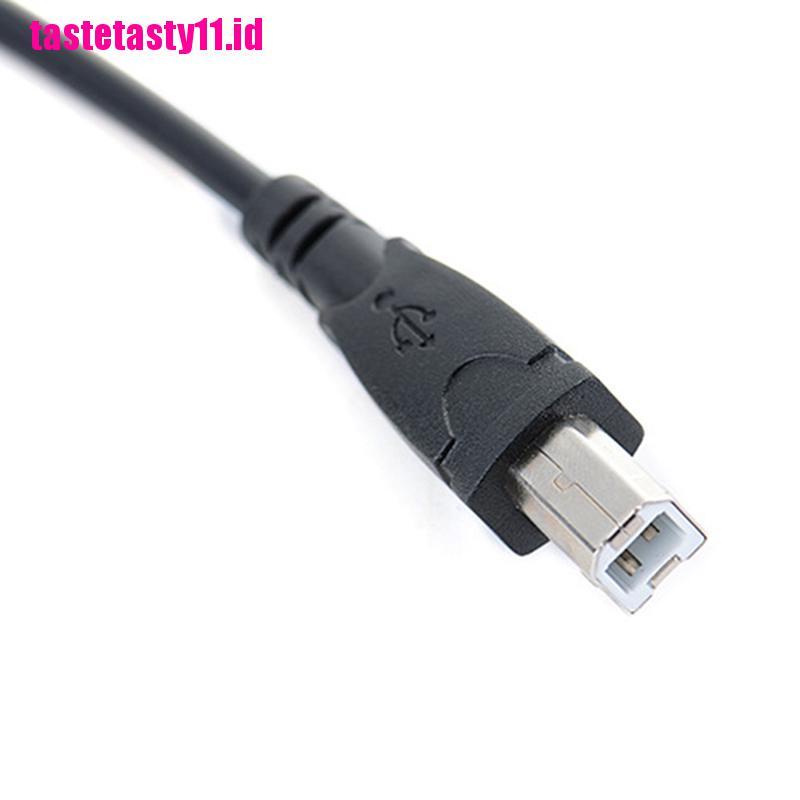 Kabel Data OTG Micro USB Male To USB B Type B Male Panjang 3.2ft Untuk Handphone