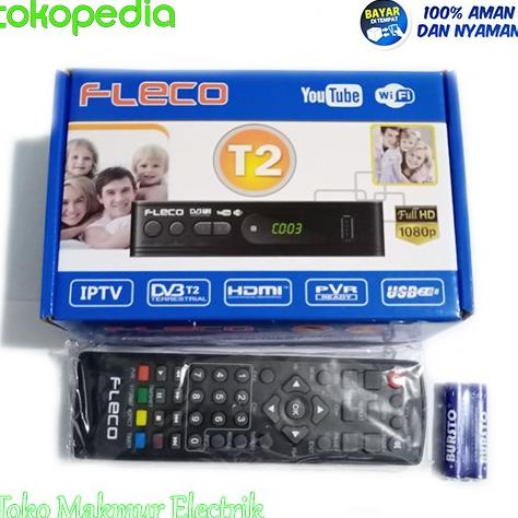 Set Top Box Fleco T2 - Tv Box Receiver Satelite - Tv Receiver Box T2