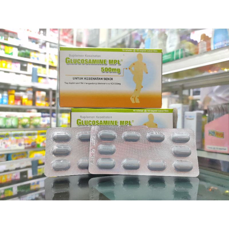 GLUCOSAMINE MPL 500mg @1Stirp @10Kaplet glucosamin