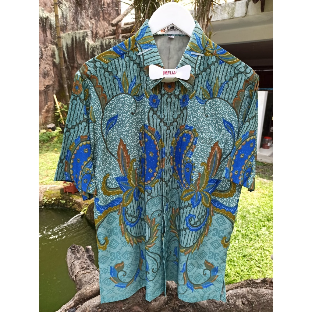 kemeja batik pria original batik keris 16,5 preloved