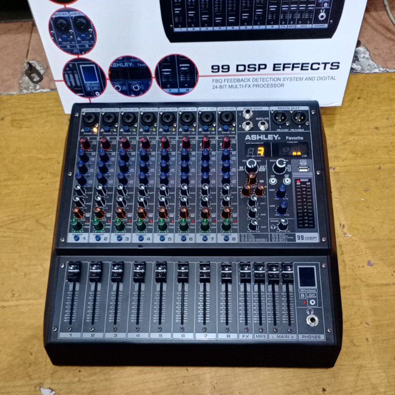 mixer 8ch ashley favorite favorite 8 bluetooth original
