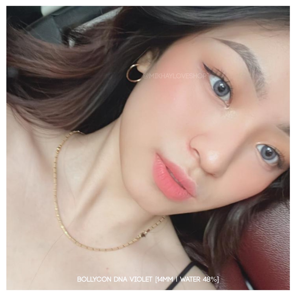 MIKHAYLOVESHOP Softlens Bollycon DNA Violet | EOS Princess