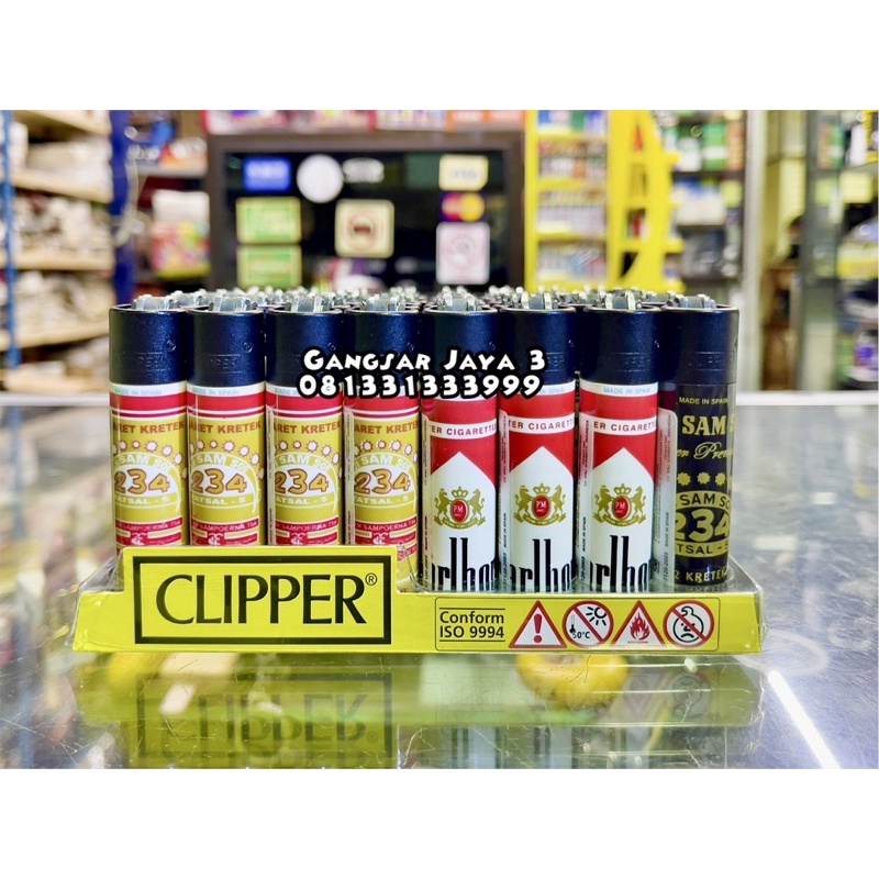 korek Clipper original spain roda segi5 kepala hitam 48pc