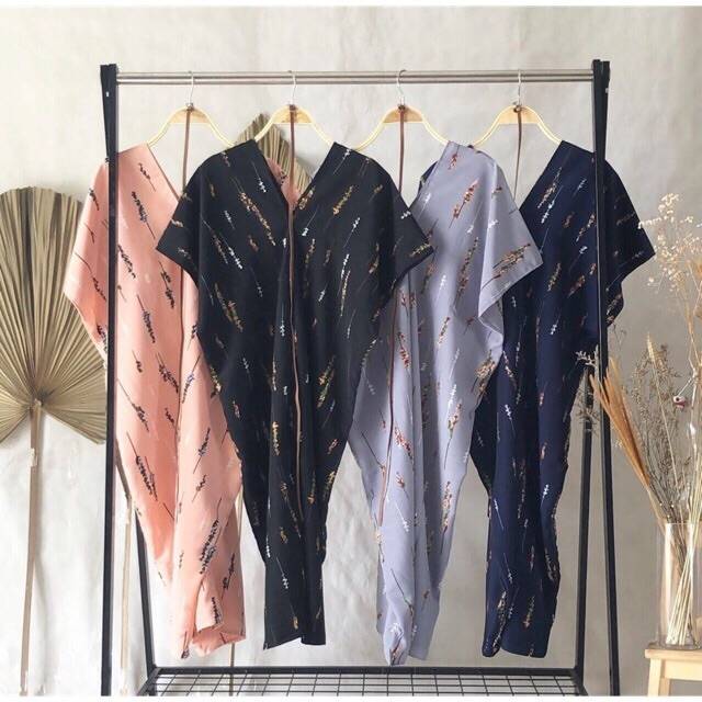 SAQILA VNECK MAXI(premium quality)/ CALAMARY KAFTAN/ MAIKA VNECK