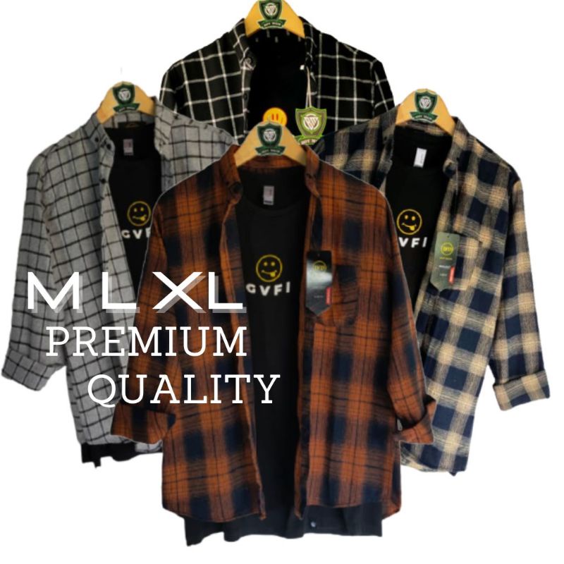 Planel pria Atasan panel Laki Laki baju Hem Flannel Cowok Cewek Flanel Kimberly Shirt Uniqlo Tartan 
