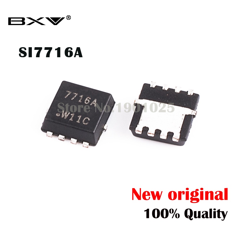 10pcs SI7716ADN SI7716A 7716A QFN-8 MOSFET Baru original 新边进口