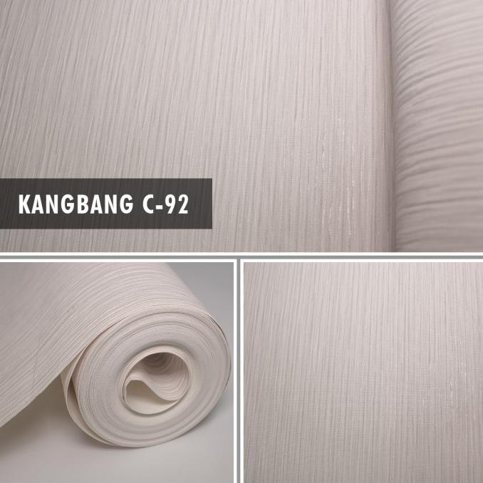 Wallpaper dinding polos premium vinyl
