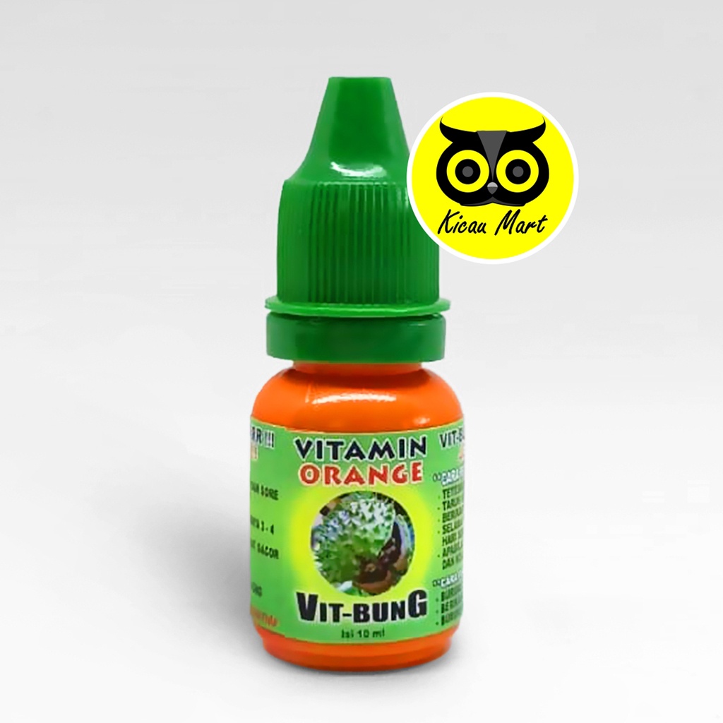 OBAT BURUNG LOVEBIRD VIT-BUNG VITBUNG VITAMIN ORANGE PENAMBAH BIRAHI POWER NGEKEK KONSLET VITBUNG