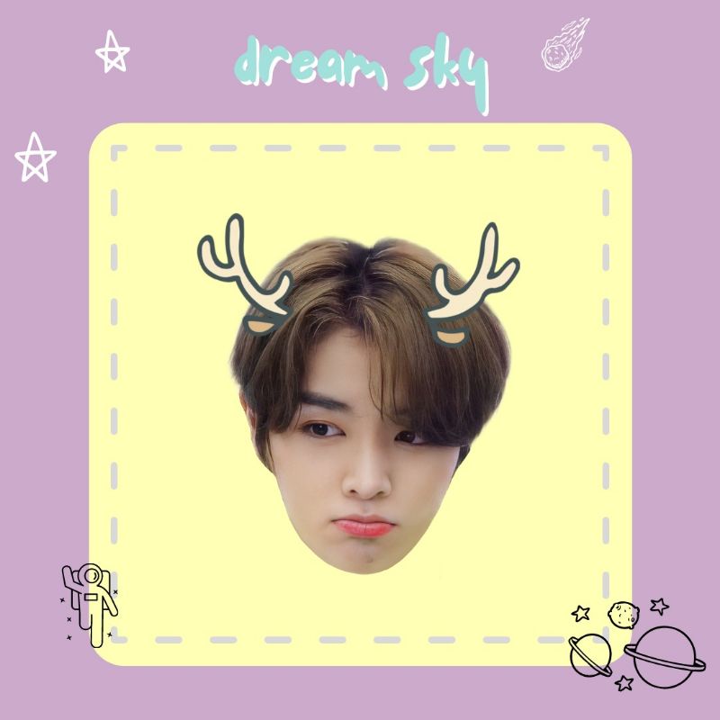 NCT FACE POPSOCKET ACRYLIC (SUNGCHAN & HENDERY)