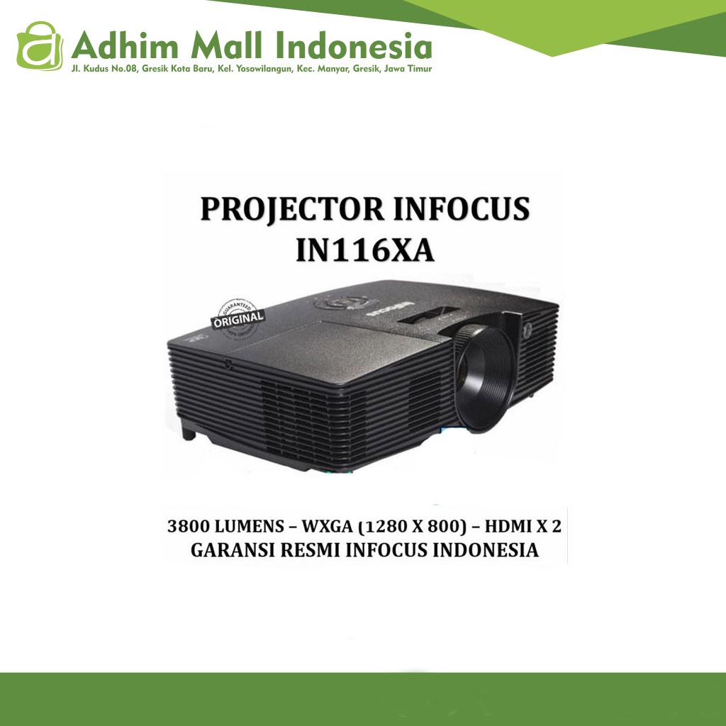 INFOCUS IN-116XA PROJECTOR XGA DLP