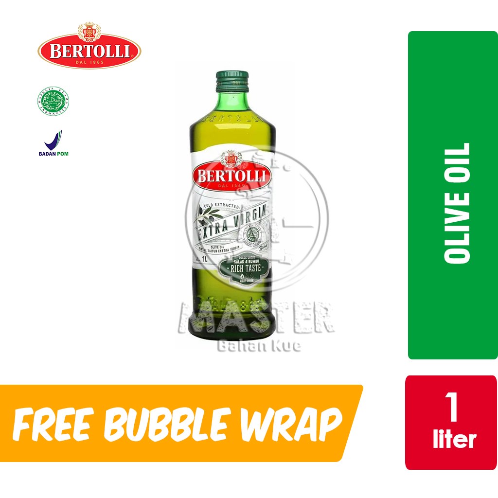 

Bertolli Extra Virgin Olive Oil / Minyak Zaitun [Botol Kaca 1 Liter]