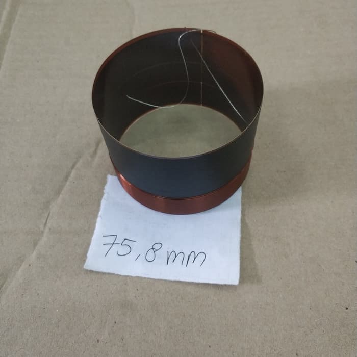 Spul speaker 75,8mm / spul speaker diameter 75,8 mm