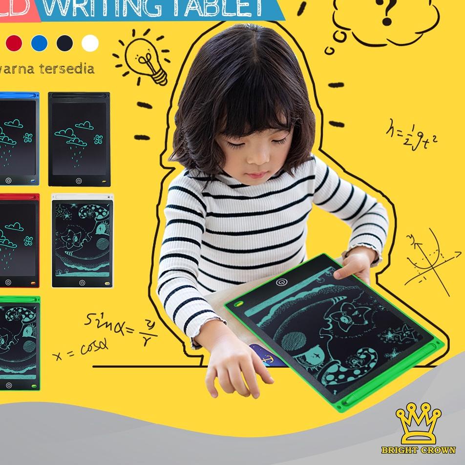 Buruan Beli Bright Crown LED Writing Tablet / Drawing Pad / Papan Tulis Gambar Mainan Edukasi 8.5Inci/5 MOTIF