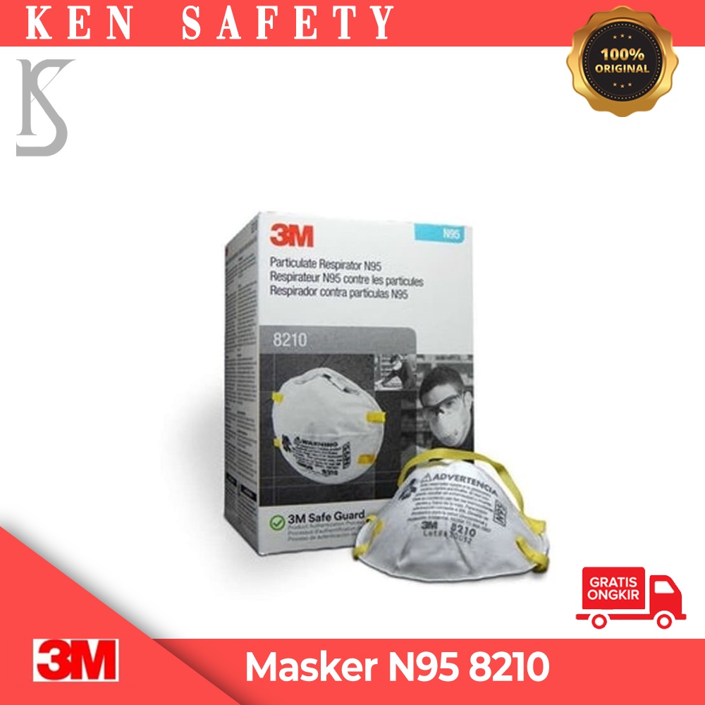 Masker 3M N95 8210 - Per Box (20 pcs)