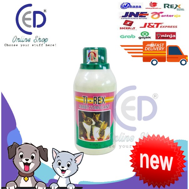 Vitamin Kelinci TI REX 250ml - Obat Probiotik Pemacu Pertum