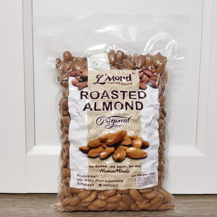 

Beautywearr - Roasted Almond 500Gr / Kacang Almond Panggang / Snack / Sehat